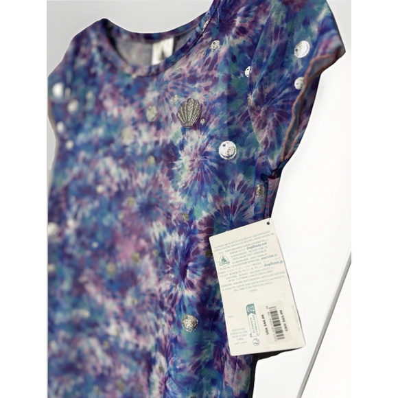 Girls Disney The Little Mermaid Ariel Woven Dress Size 7/8•NWT - Picture 4 of 10